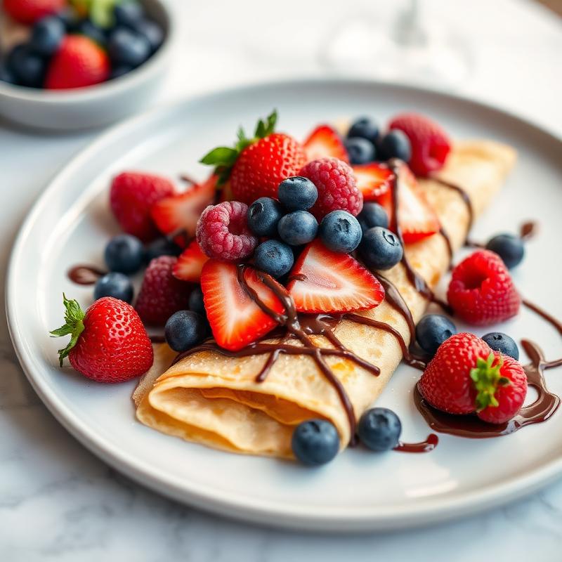 Fresh Berries Crêpe