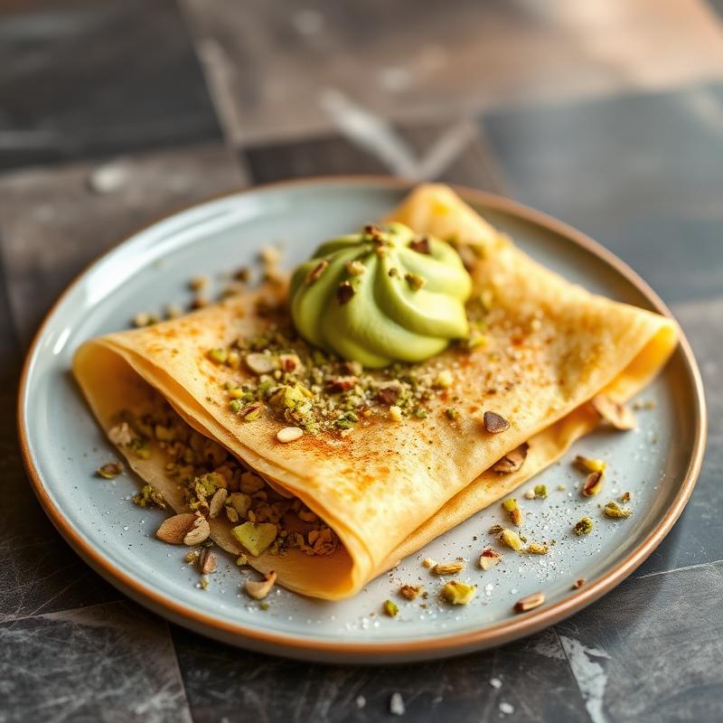 Pistachio Crêpe